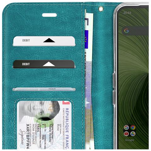 Custodia A Flip Per Fairphone 6 Con Portacarte Integrato Supporto Video - Foto 5