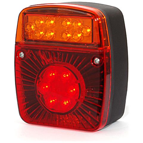 Fanale Posteriore Led Dx 12-24v 121x56x101mm - Foto 1