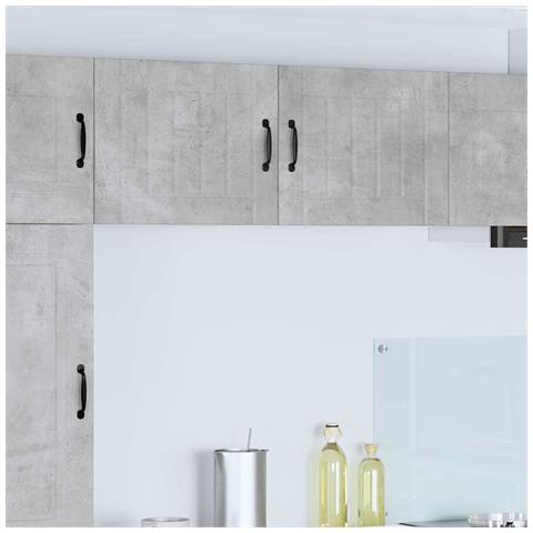 Mobile da cucina con lo scaffale Grigio cemento 50 x 31 x 40 cm - Foto 2