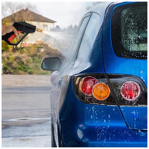 Pistola Alta Pressione Fortis 4000 Psi M22 22mm - Qualita Premium, Ergonomica | Pressione Max 275 Bar, Flusso 30 L /min | Compatibile Con Idropulitrici M22-14 - Foto 2