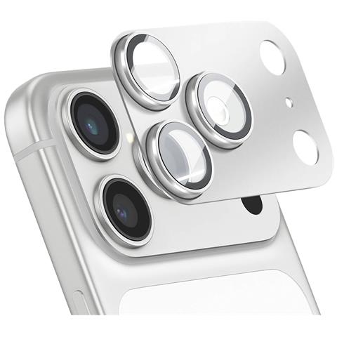 Protezione Obiettivo Fotocamera Per Iphone 17 Pro Pictureperfect Telaio In Alluminio, Argento - Foto 1