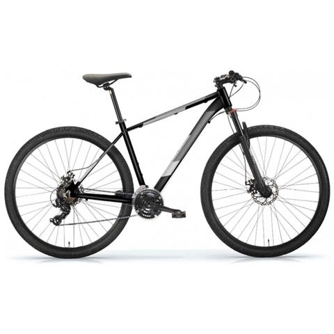 Bici In Alluminio Da Uomo Misura 29 Mountain Bike Kayman Mtb Altus 21v Forcella Ammortizzata Freni A Disco Meccanici - 47 Nero Grigio Opaco - Foto 1