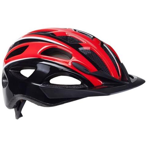 Casco S-291 Fanalino Incorporato Red Black Black M 54/59 - Foto 1