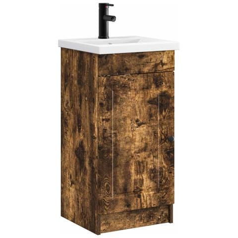 Mobile da bagno con lavabo Rovere Fumo 42 x 40 x 84,5 cm - Foto 1