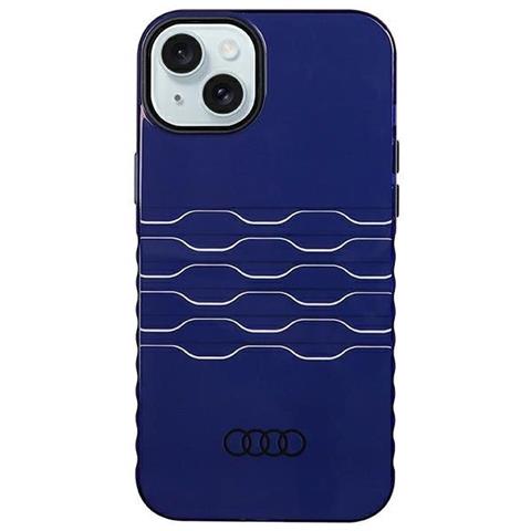 Audi Iml Magsafe Case Per Iphone 15 Plus / 14 Plus - Blu - Foto 1