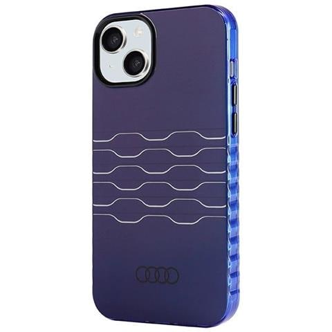 Audi Iml Magsafe Case Per Iphone 15 Plus / 14 Plus - Blu - Foto 2