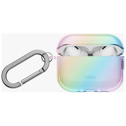 Custodia Airpods Pro 3 Trasparente Colorata Uniq - Foto 1