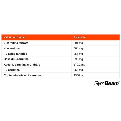 Integratore Alimentare Tripla Carnitina 1500 Mg - Foto 2