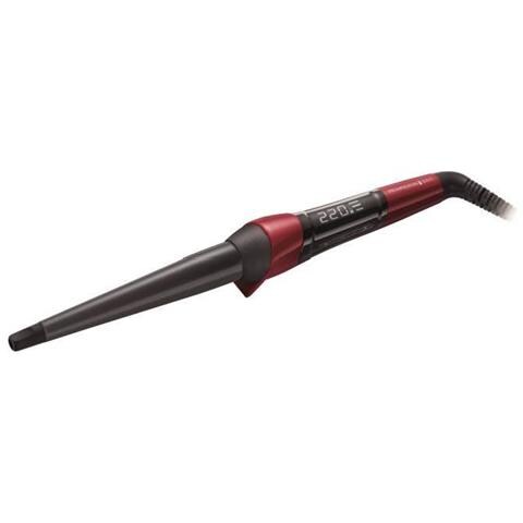 CI96W1 Ferro Conico Silk per Ricci Colore Nero / Rosso - Foto 5