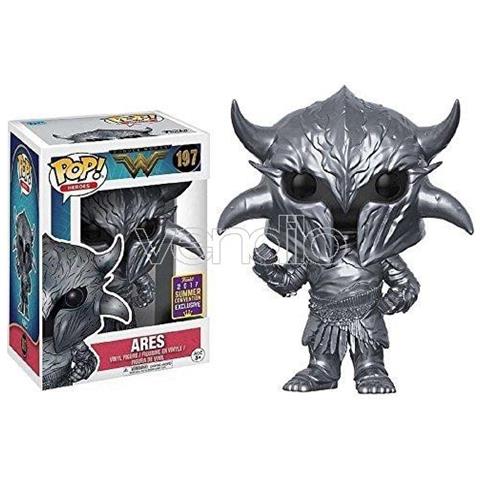 Wonder Woman Pop Movies Vinile Figura Ares 9 Cm Sdcc Esclusiva - Foto 3