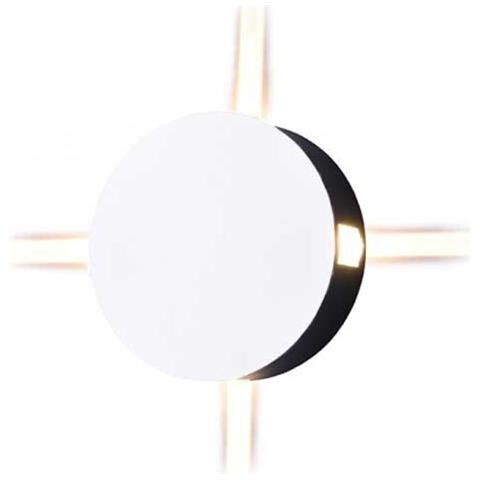V-tac Vt-706 Lampada Led 4w Da Parete Rotondo Bianco Wall Light Bianco Naturale 4000k Ip65 - Sku 8214 - Foto 1
