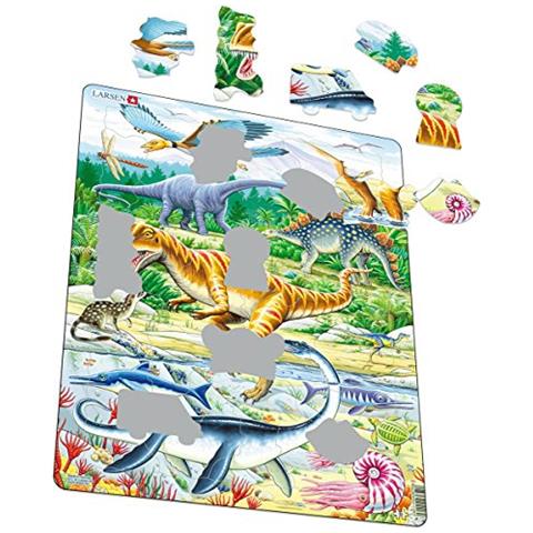 Fh16 Dinosauri Del Periodo Giurassico, Puzzle Con 35 Pezzi - Foto 2