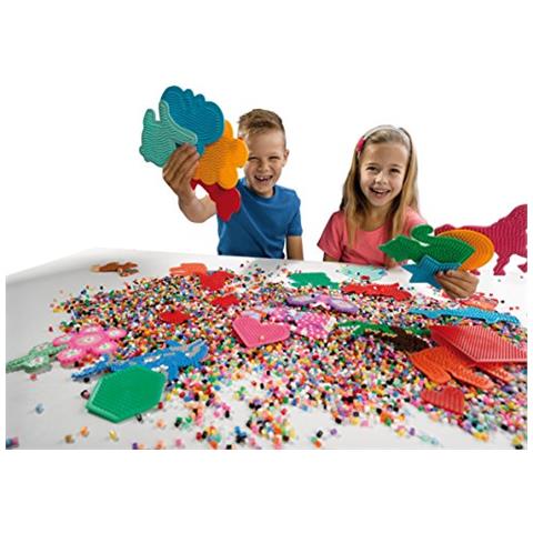 Hobby E Creatività Animali Gatto Di Perline Da Stirare Per Bambini, Multicolore, 792 - Foto 3