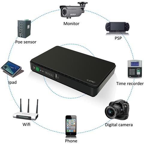 Sistema Di Alimentazione Continua Ups Powerbank 8800 Mah E Smart Mini Poe 430p W023 (bianco) - Foto 2