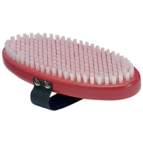 Spazzola Ovale Nylon Bianca - Foto 1