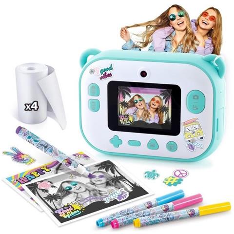 Photo Creator - Fotocamera A Stampa Istantanea 3 In 1 - Clk 001 - Foto 1
