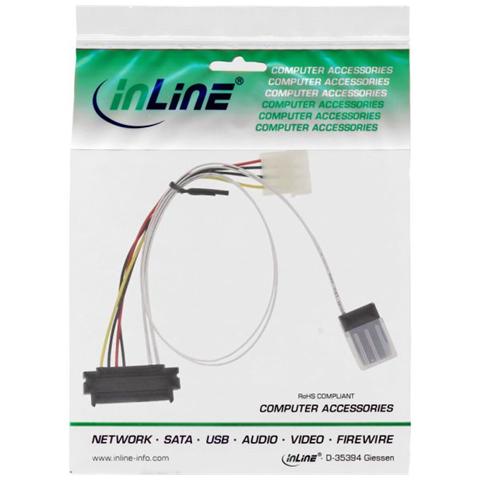 0.5m Mini SAS SFF-8087 / SAS SFF-8482 + 5,25", SFF-8087, SFF-8482, Multicolore - Foto 1