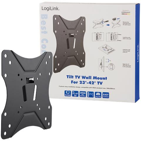 Supporto da Parete BP0005 per TV e Monitor 23"-42" Portata Max 25 Kg - Foto 1