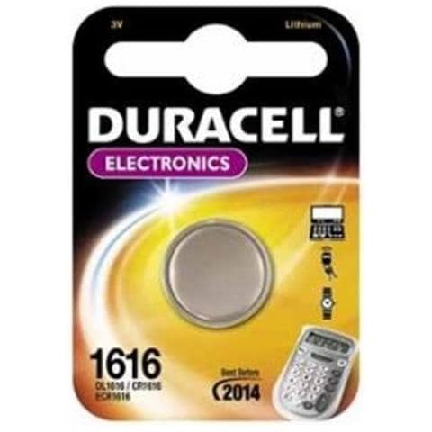 DL1616, Litio, Button / coin, 3V, 3 mm, 2,2 cm, 9g - Foto 1