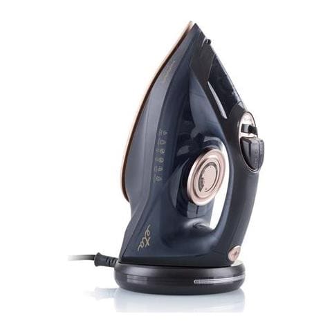 Iron Kiara 127690000 Ferro Da Stiro A Vapore Senza Fili, 2200 W, Capacità Serbatoio Acqua 220 Ml, Vapore Continuo 40 G / min, Nero - Foto 1