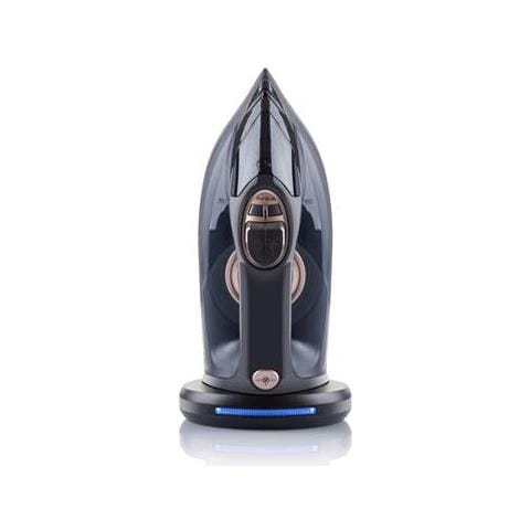 Iron Kiara 127690000 Ferro Da Stiro A Vapore Senza Fili, 2200 W, Capacità Serbatoio Acqua 220 Ml, Vapore Continuo 40 G / min, Nero - Foto 2
