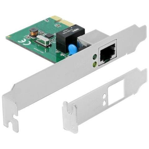 Scheda Pci Express Delock > 1 Adattatore Di Rete Lan Pci Express 1.1 X1 1 Gbps - Foto 4