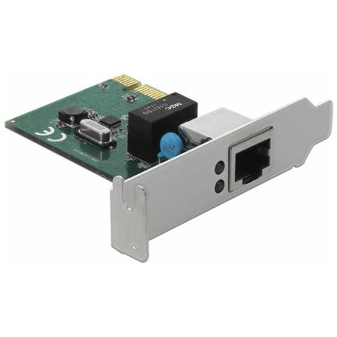 Scheda Pci Express Delock > 1 Adattatore Di Rete Lan Pci Express 1.1 X1 1 Gbps - Foto 1