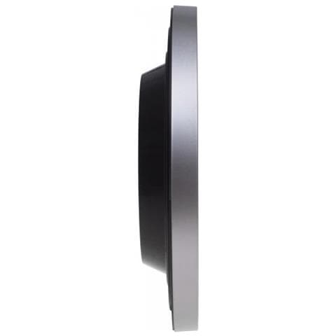 9053195 Orologio Da Parete Quartz Wall Clock Circle Silver, white - Foto 2