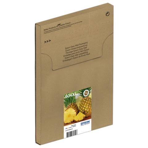 604xl Easymail Cartuccia D'inchiostro 4 Pz Originale Resa Elevata (xl) Nero, Ciano, Magenta, Giallo - Foto 1