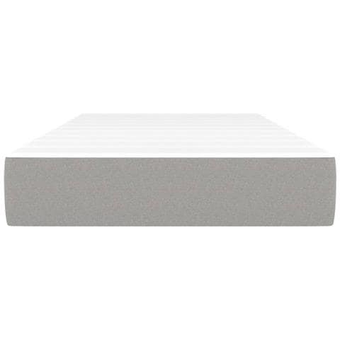 Materasso A Molle Insacchettate Grigio Chiaro 100x200x20 Cm - Foto 3