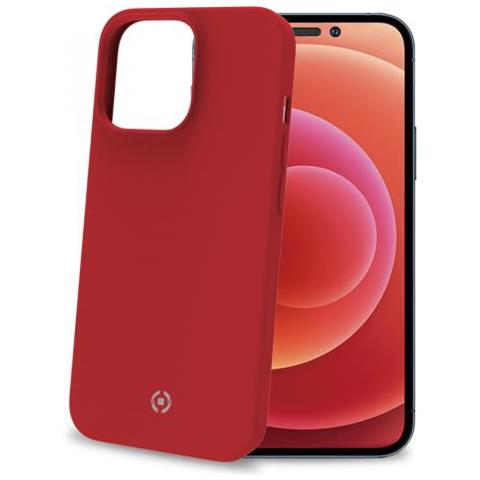 Feeling Iphone 14 Pro Max Cover In Silicone Soft Touch Red - Foto 3