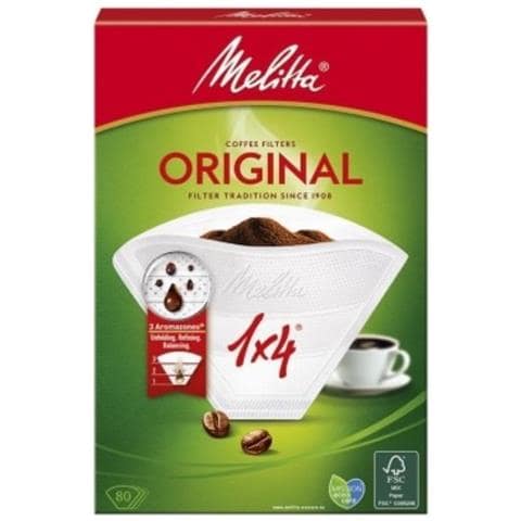 65-me-17 Filtro 65-me-17 Caffettiera Bianco Nero Carta (80 Uds) - Foto 1