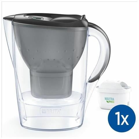 Brocca Filtrante Carafe Marella Grafite Plastica 2,4 L - Foto 1