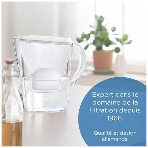 Brocca Filtrante Carafe Marella Grafite Plastica 2,4 L - Foto 2