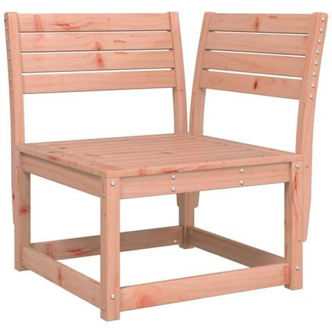 Divano Angolare Da Giardino 73x73x78 Cm Legno Massello Douglas - Foto 2