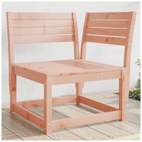 Divano Angolare Da Giardino 73x73x78 Cm Legno Massello Douglas - Foto 1