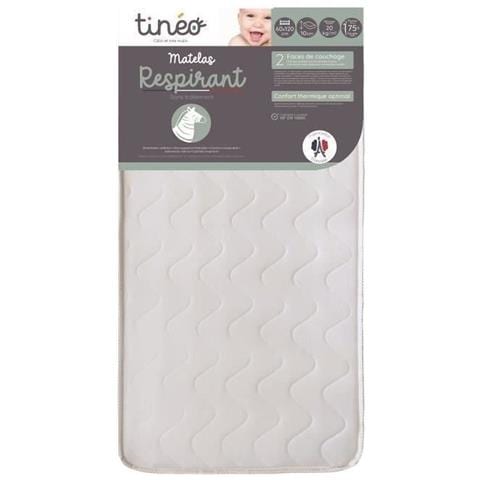 Materasso - Tessuto - 60 X 120 - 10 Cm - Traspirante - Tineo - Foto 1