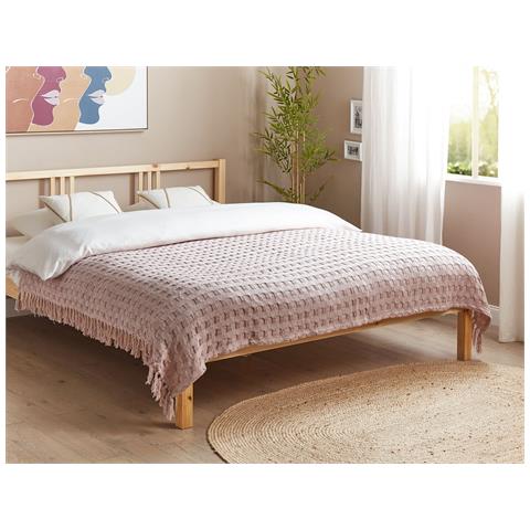 Piumone Bere Cotone 150 X 200 Cm Rosa Pastello - Foto 1