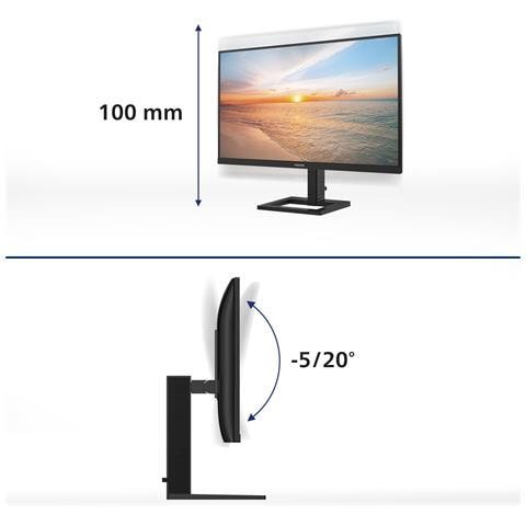 27E1N1800AE / 00 Monitor PC 68,6 cm (27") 3840 x 2160 Pixel 4K Ultra HD LED Nero - Foto 15