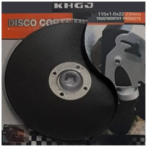 Disco Da Taglio Abrasivo Multifunzione 115 X 1.6 X 22.23 Mm Khgj 83002 Bricolage - Foto 1