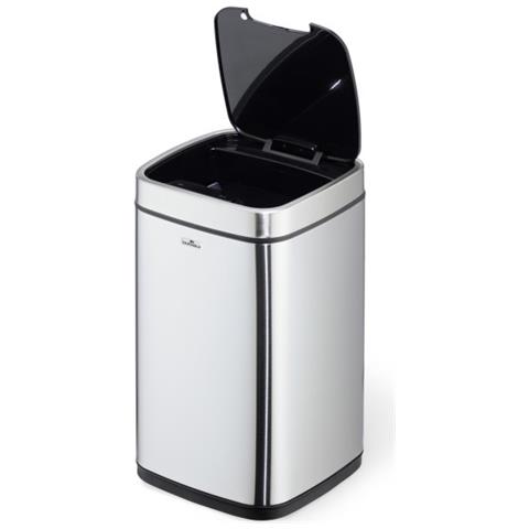 TOUCH 12L Rettangolare Acciaio inox Argento, Nero - Foto 2