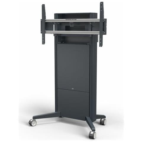 Smart Media Solutions K05-108-2 Supporto Da Tavolo Per Tv A Schermo Piatto 2,13 M (84"") Grigio Pavimento - Foto 1