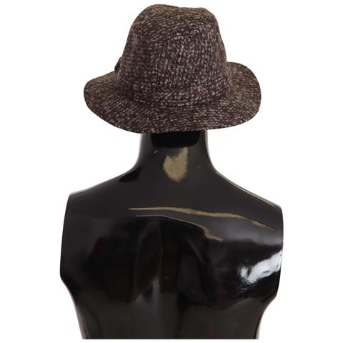 Cappello In Tweed Testurizzato Misto Grigio Melange - 59 Cm-l - Foto 2