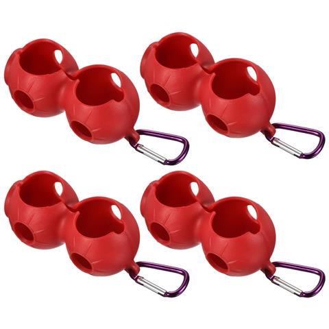 Accessorio Di Presa Della Pallina Da Golf In Silicone Per I Golfisti Rosso - Foto 1