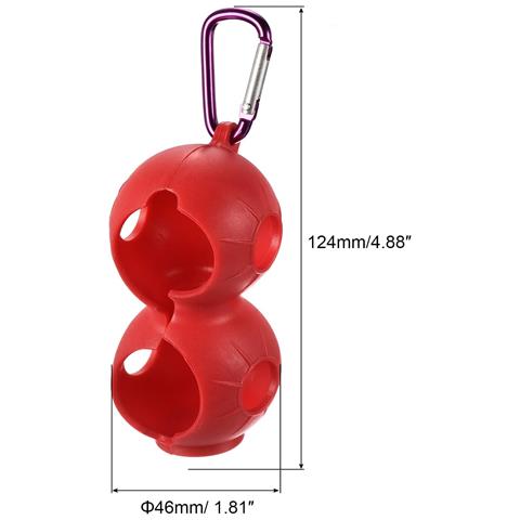 Accessorio Di Presa Della Pallina Da Golf In Silicone Per I Golfisti Rosso - Foto 2