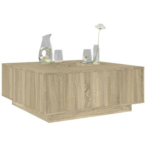 Tavolino Salotto Rovere Sonoma 100x100x40 Cm Legno Multistrato - Foto 1