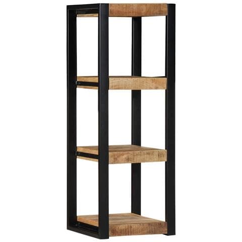 Mensola Da Parete 35x35x100cm In Legno Massello Di Mango Grezzo - Foto 1
