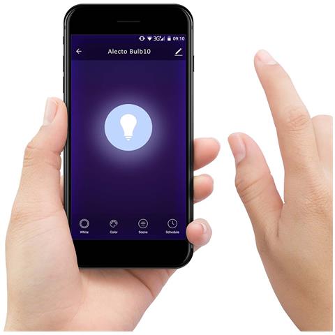 Smartbulb10 Lampadina Led A Colori Con Wi-fi E27 9w Connessa, Bianco - Foto 5