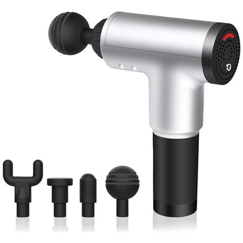 Pistola Massaggiante Muscolare Fascia Gun Ty602. 6 Livelli Con Velocità Fino A 3200 Rpm. 4 Teste. - Foto 1