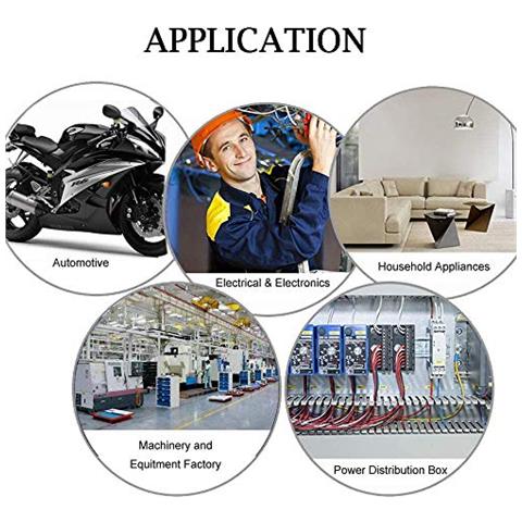 8 Tipi Di Elementi Di Fissaggio In Filo Di Rame, Confezione Da 60 Silver - Foto 5